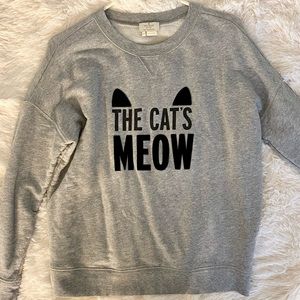 Kate Spade Cat’s Meow Crewneck Sweatshirt